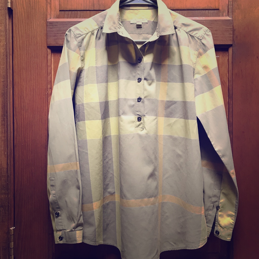 Burberry Brit Plaid Blouse